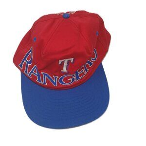 Texas Rangers Red / Blue Baseball Hat by Annco - One size